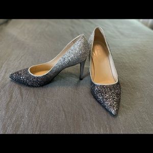 Ombré Silver Heels